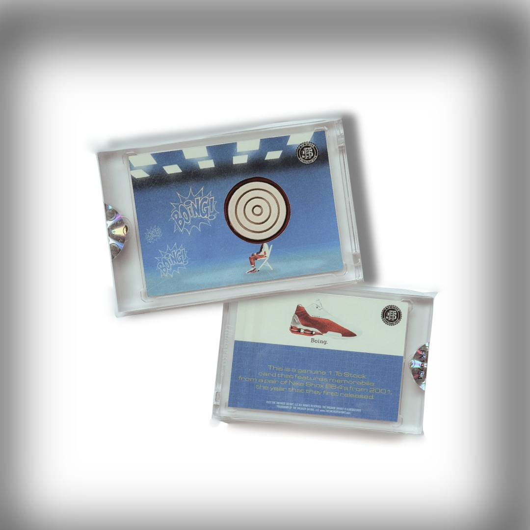 Boing Boing B*tch — Handmade Card w/ Real BB4 Material