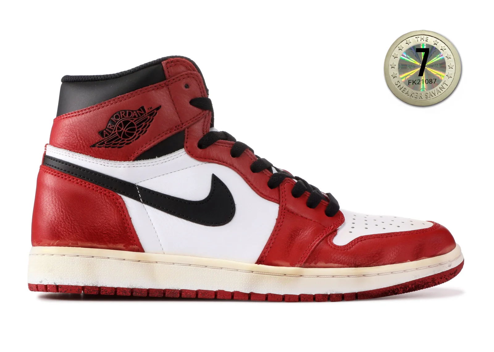 Grade 7 sneaker condition