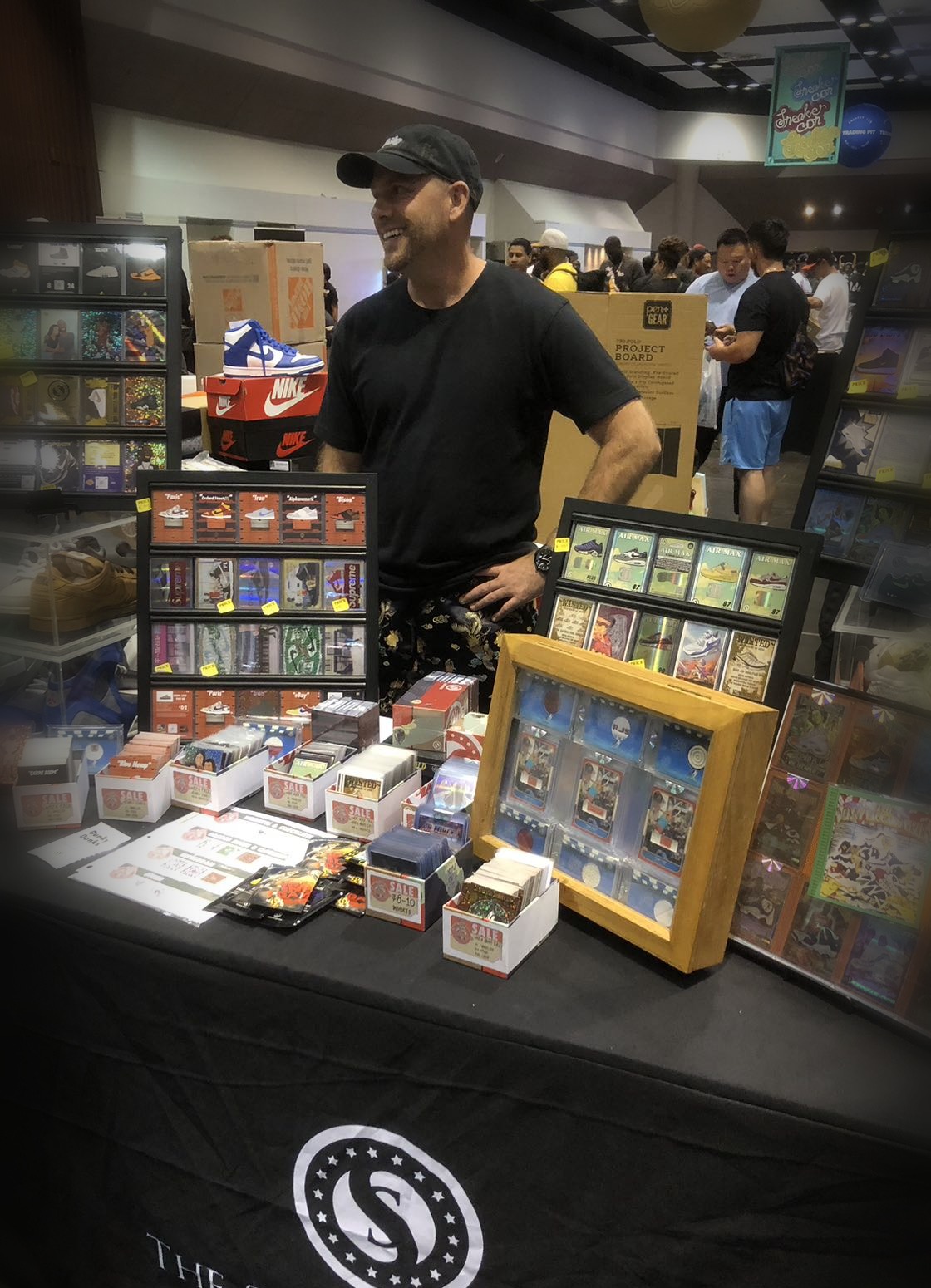 JT at SneakerCon with the 1 To Stock collection